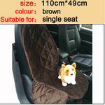 Load image into Gallery viewer, Waterproof Dog Car Seat Cover w/Zipper And Pocket
