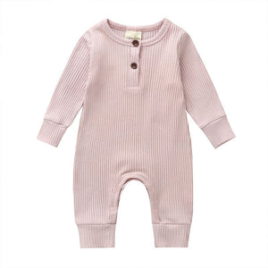 Ribbed Footless Onesie