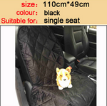 Load image into Gallery viewer, Waterproof Dog Car Seat Cover w/Zipper And Pocket
