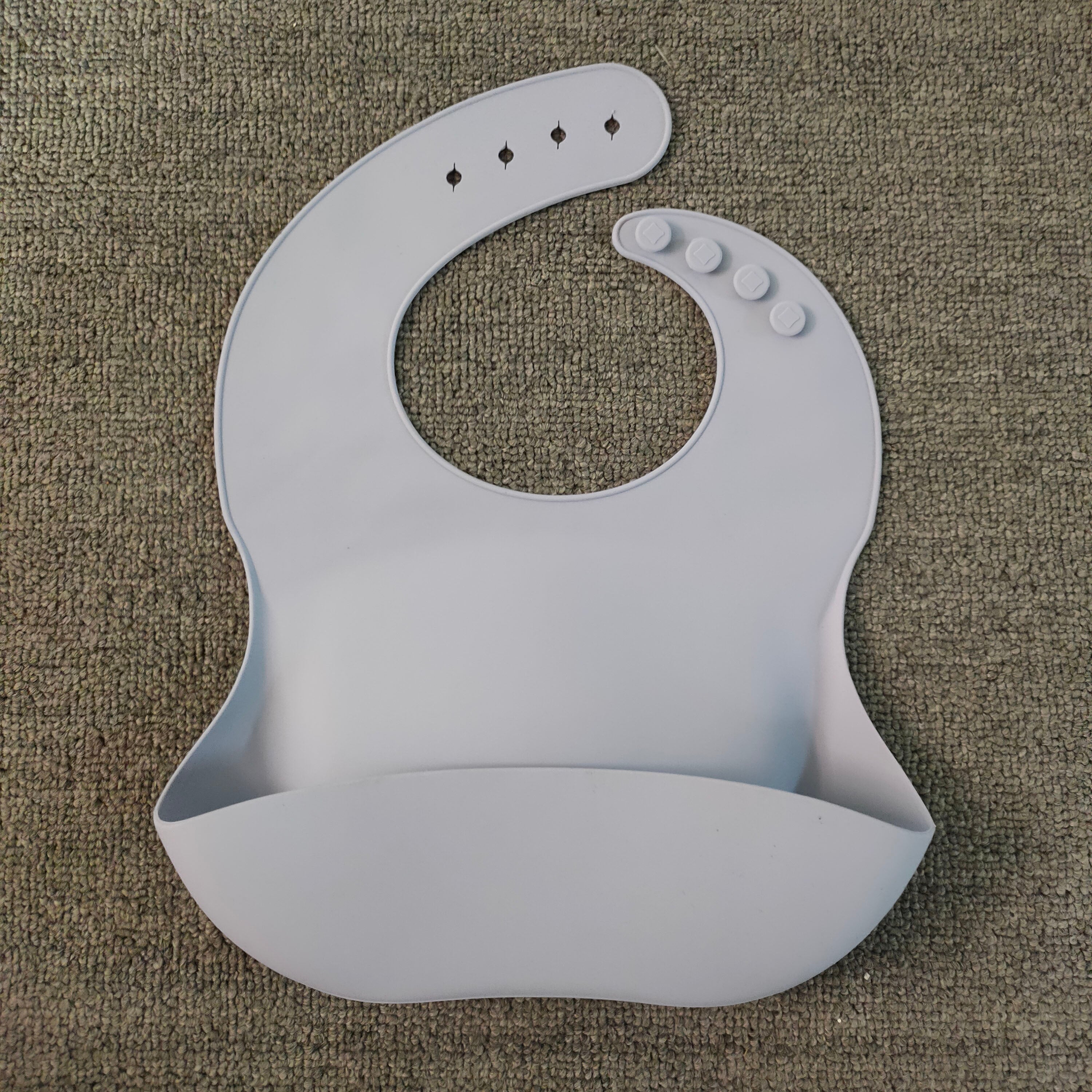 Baby Silicone Bib with Food Catcher