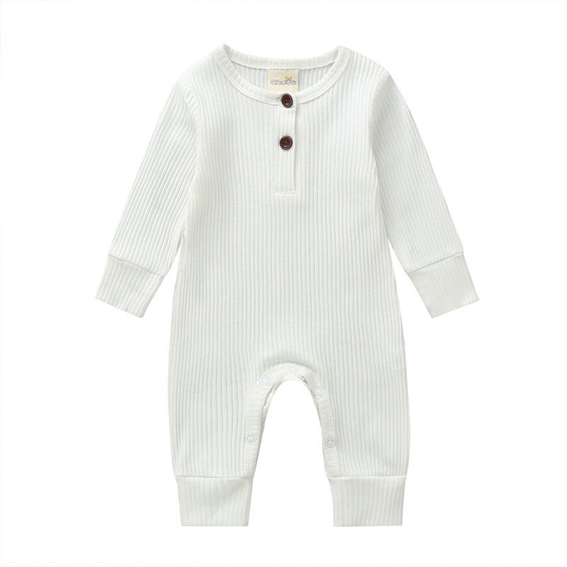 Ribbed Footless Onesie