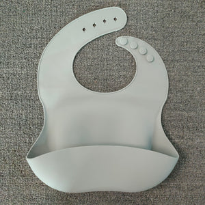 Baby Silicone Bib with Food Catcher