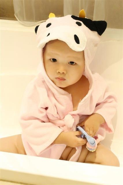 Baby Animal Bathrobe