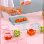 Load image into Gallery viewer, Infant Glass Food Storage Container
