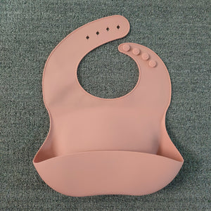 Baby Silicone Bib with Food Catcher