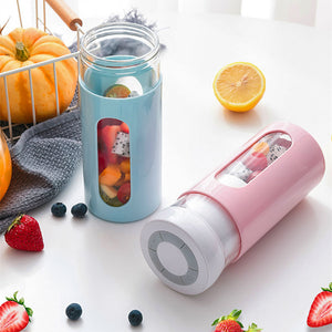 Portable Blender: 2-Blade USB Rechargeable