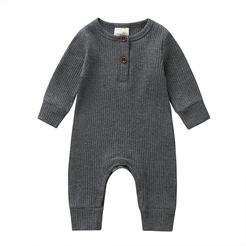 Ribbed Footless Onesie