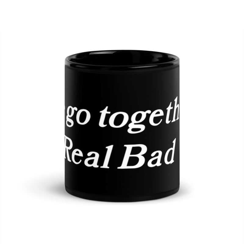 Real Bad Black Glossy Mug