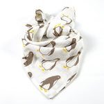 Load image into Gallery viewer, Baby Gauze Triangle Scarf
