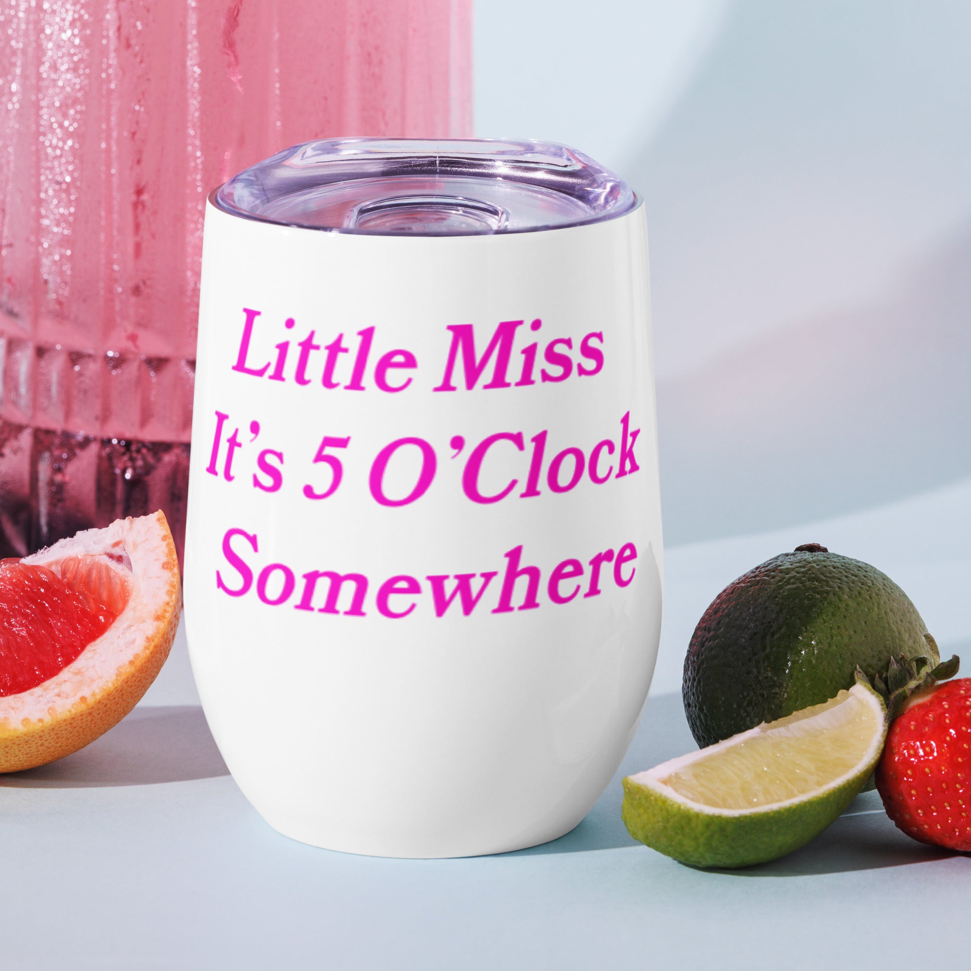 Little Miss Wine Tumbler